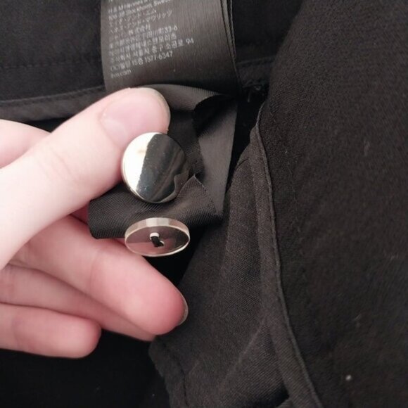 H&M Cigarette Style Sailor Trousers With Vintage Vibe Size 4 Excellent Condition - Picture 8 of 9